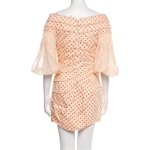Zimmermann Painted Heart Contour Mini Dress NWT - Picture 7 of 8
